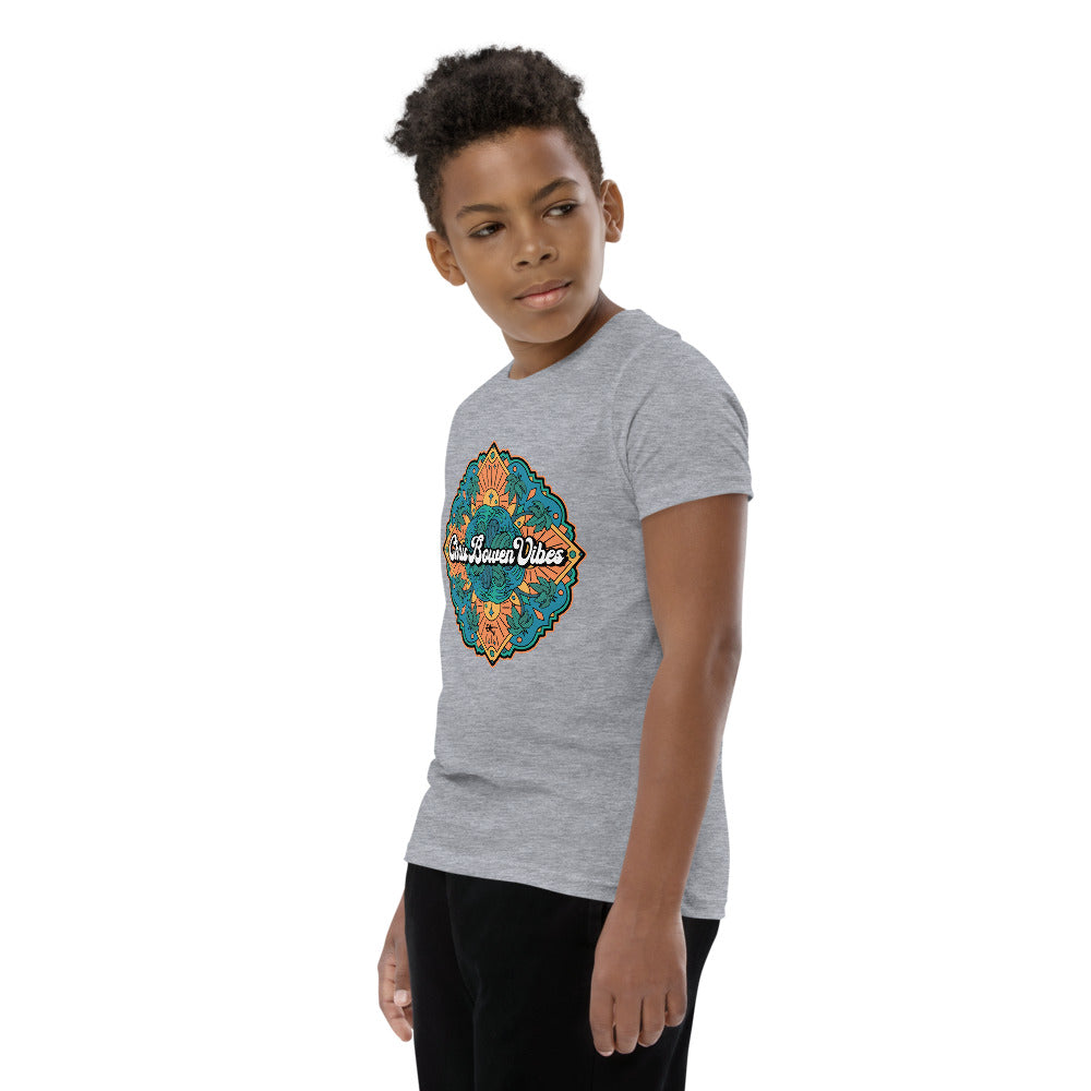 Youth - Waves Mandala - Short Sleeve T-Shirt