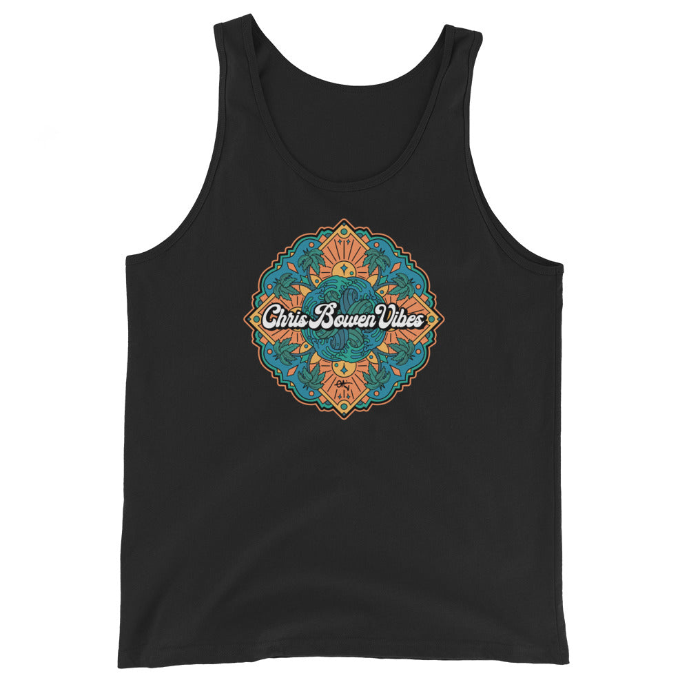 Waves Mandala - Unisex Tank Top