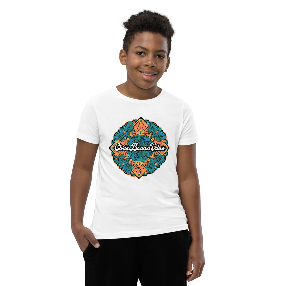 Youth - Waves Mandala - Short Sleeve T-Shirt