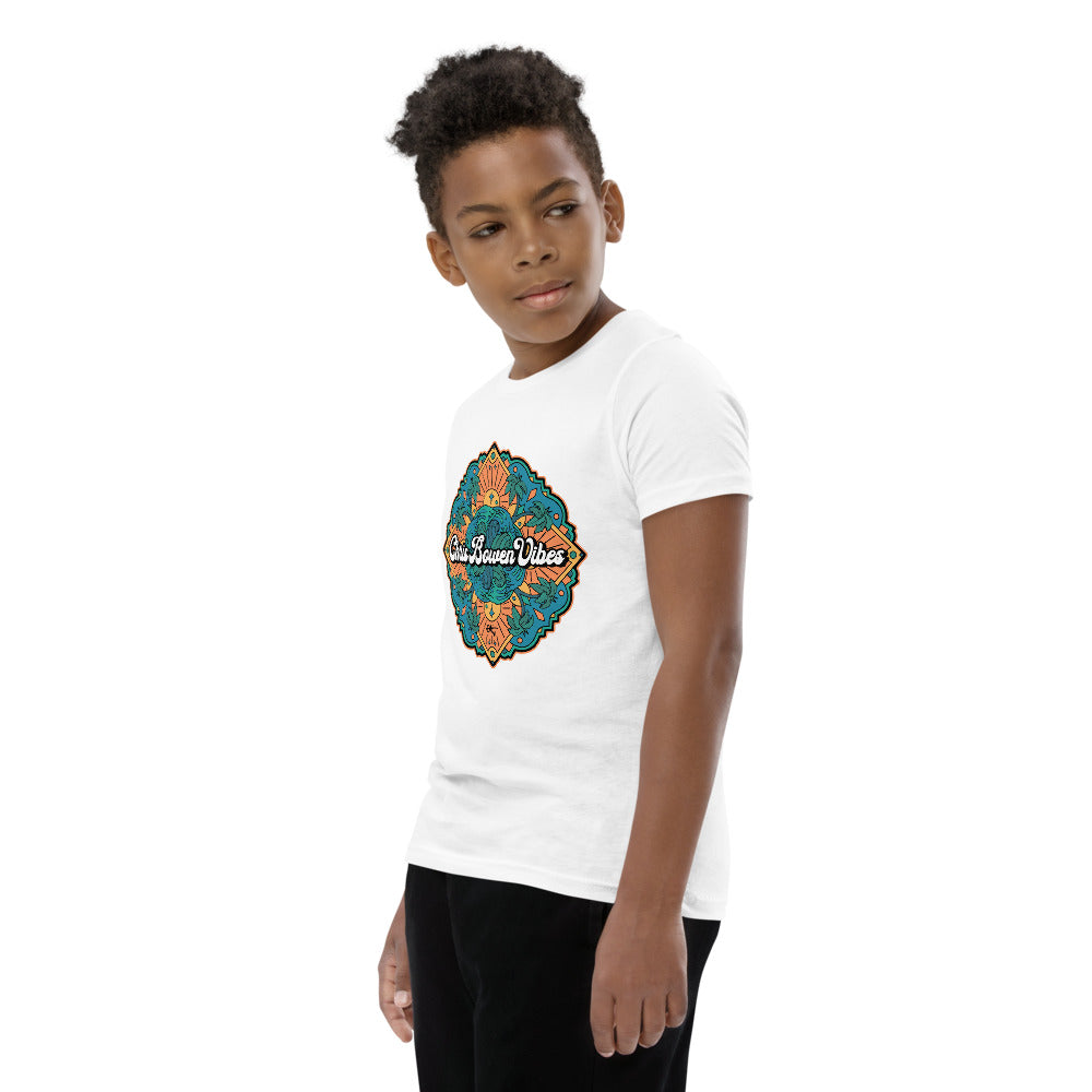 Youth - Waves Mandala - Short Sleeve T-Shirt