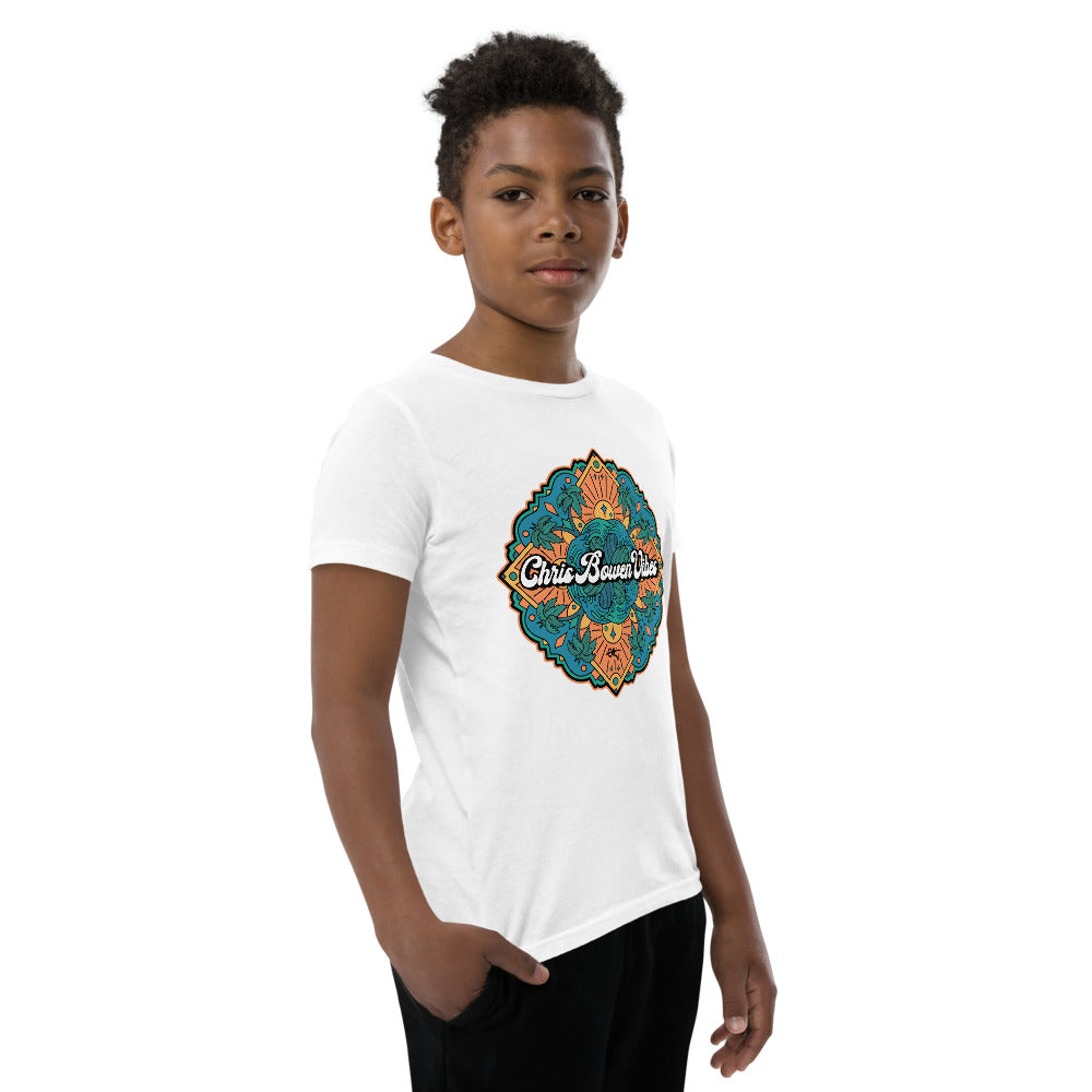 Youth - Waves Mandala - Short Sleeve T-Shirt